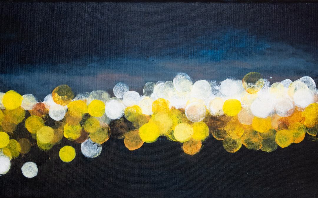 Luces en una ruta lejana